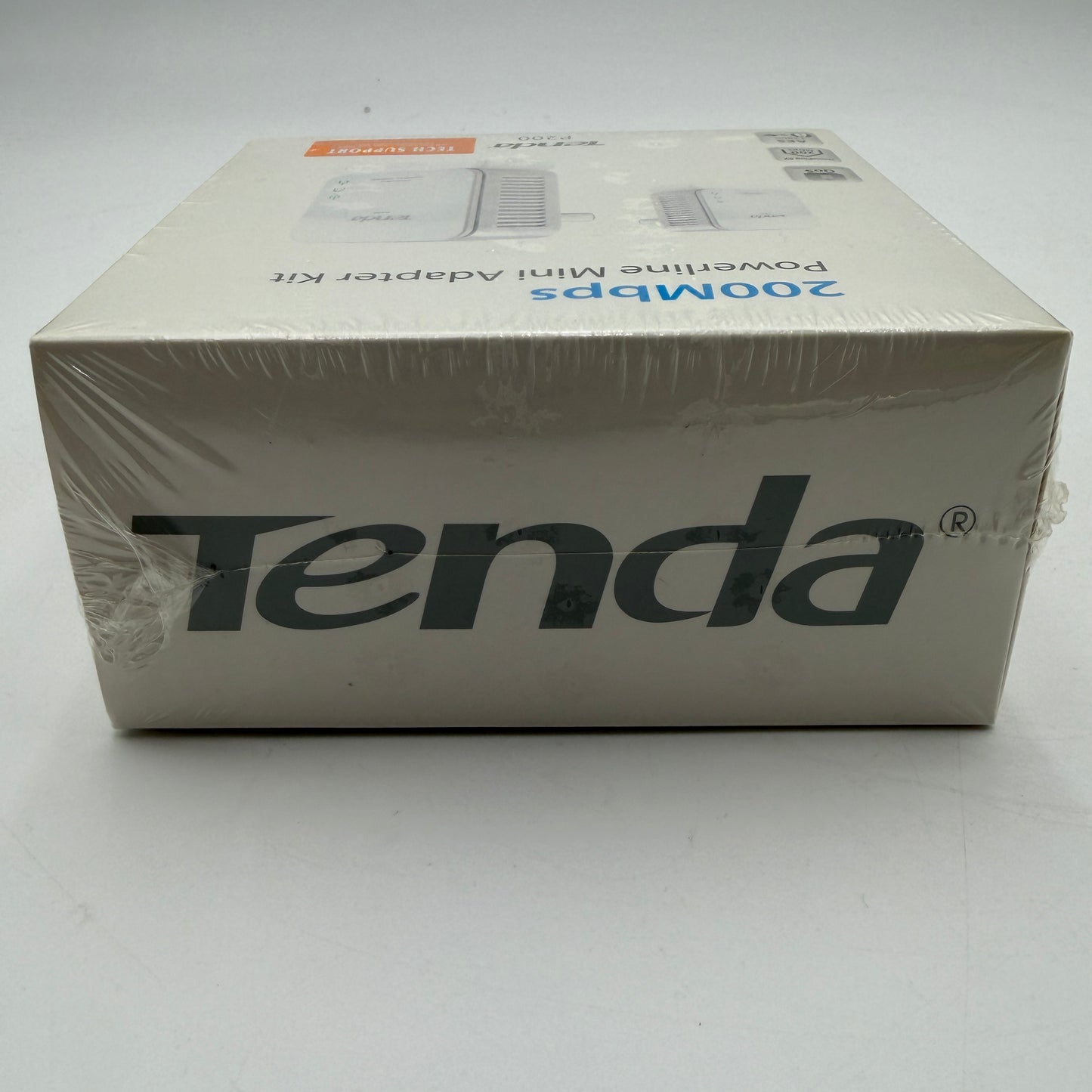 Tenda 200Mbps Powerline Mini Adapter Kit - Networking - White - New In Box