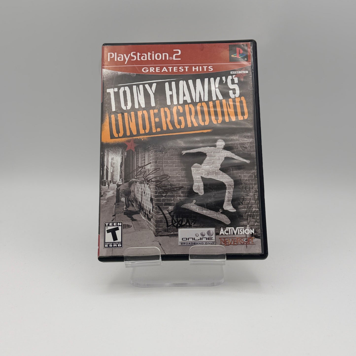 Sony PlayStation 2 Tony Hawk Underground Video Game Complete CIB PS2