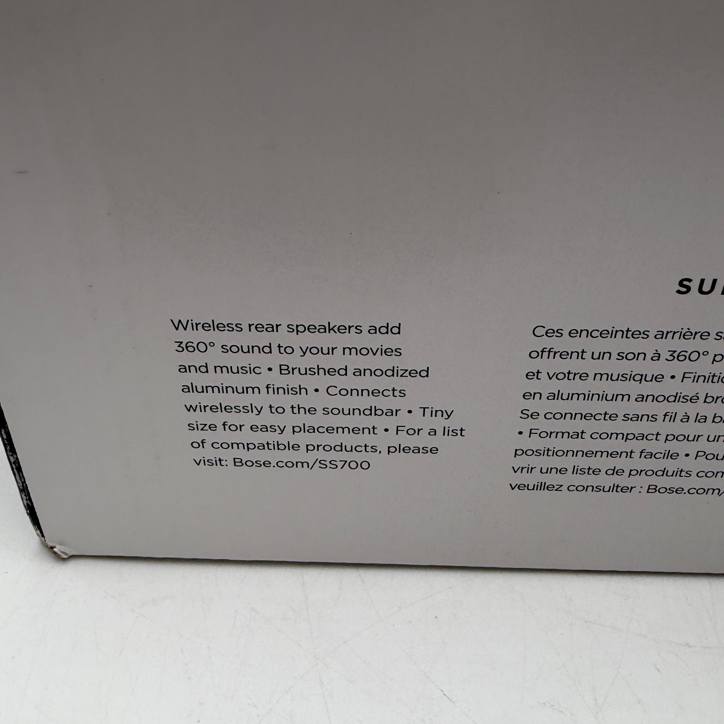 Bose Surround Speakers 700 Black - New In Box