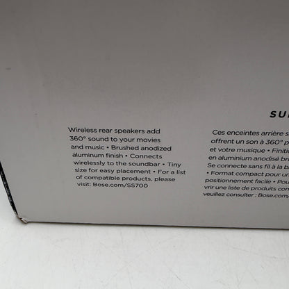 Bose Surround Speakers 700 Black - New In Box