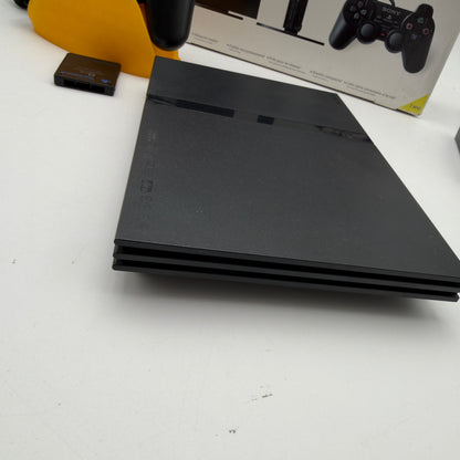 Sony Playstation 2 Slim SPCH-70012 Console Black with Box and Controller