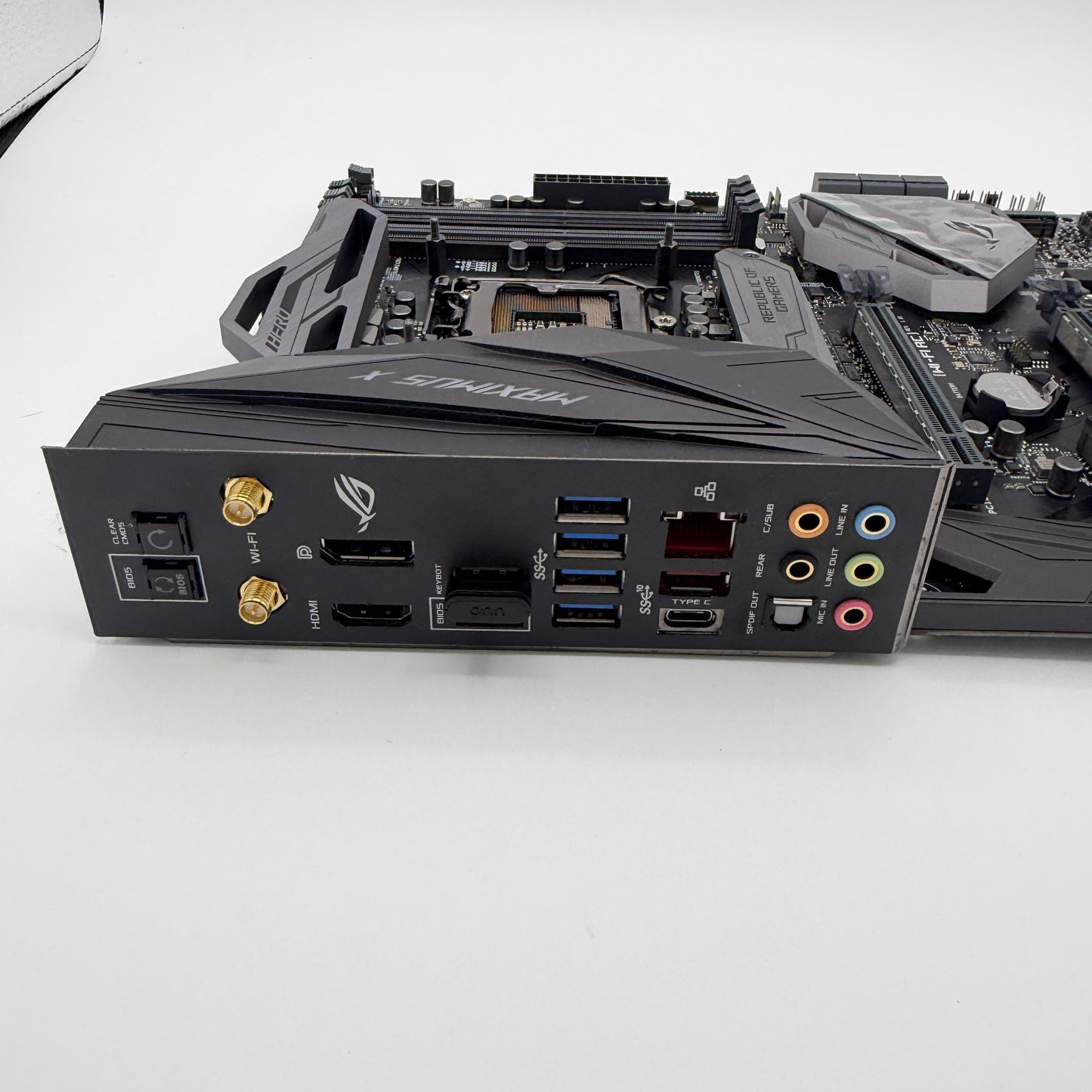 Asus ROG Maximus X Hero Wi-Fi AC LGA 1151 ATX Intel Z370 DDR4 Motherboard