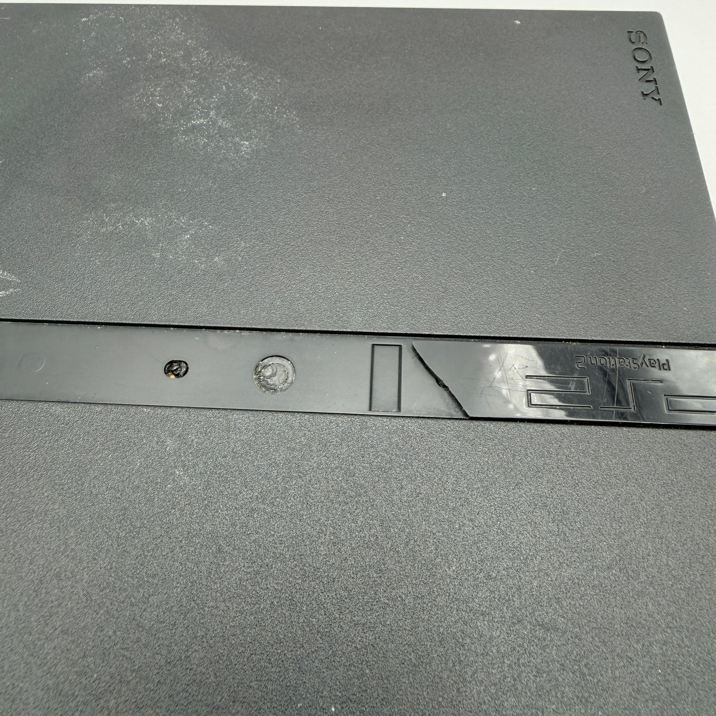 Sony PlayStation 2 Slim SCPH-77001 Black Used Condition With Cables Tested