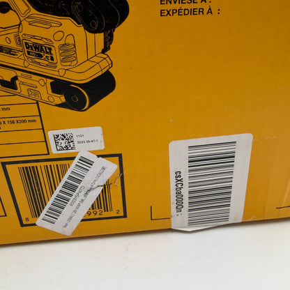 DeWalt DCW220B 20-Volt Cordless Belt Sander Tool-Only Black New In Box