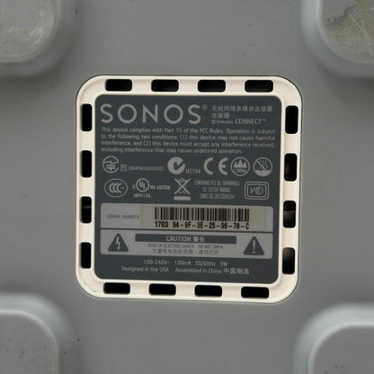 SONOS Connect Gen1 (S1) Digital Media Streamer