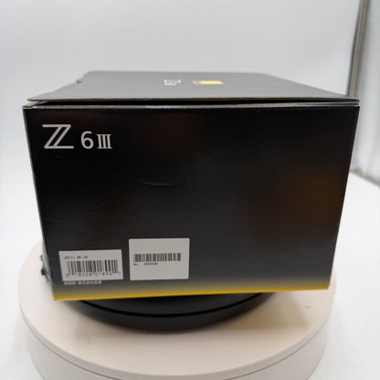 Nikon Z6 III 24.5MP Full Frame Mirrorless Camera 2576 Shutter Count MINT