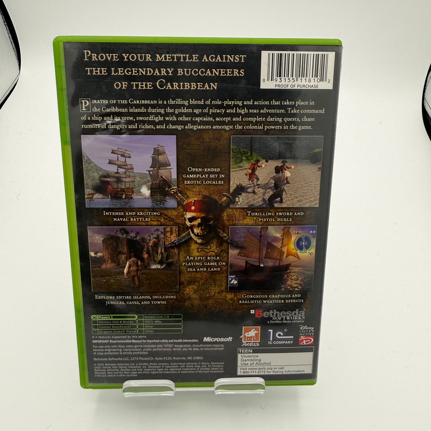 Xbox Pirates of the Caribbean