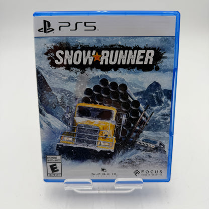 Playstation 5 Game SnowRunner with Box