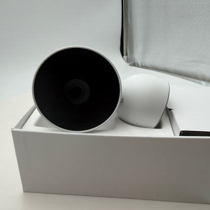 Nest Cam Indoor Wired 2nd Gen Snow Security Camera - White