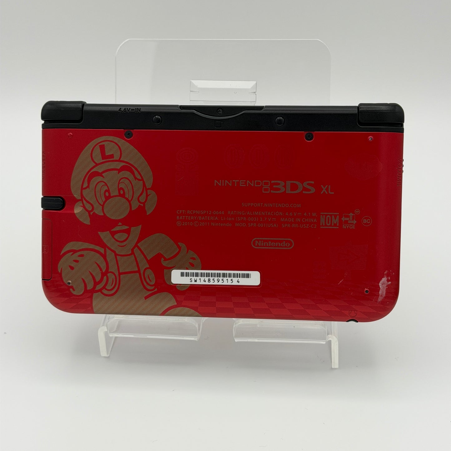Nintendo 3DS XL SPR-001 Red Console