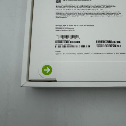 Apple MacBook Air 13" M4 A3240 2025 256GB 16GB Sky Blue New In Box