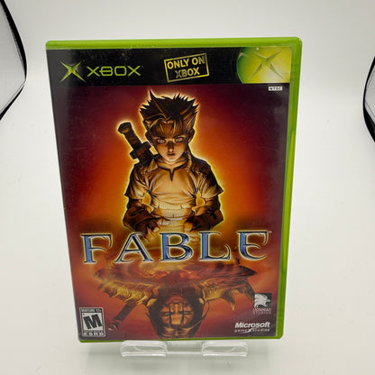 Xbox Fable: The Lost Chapters Video Game Complete with Box and Manual