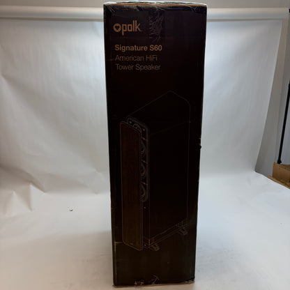 Polk Audio Signature S60 Tower Speaker Pair Set Of Two NIB