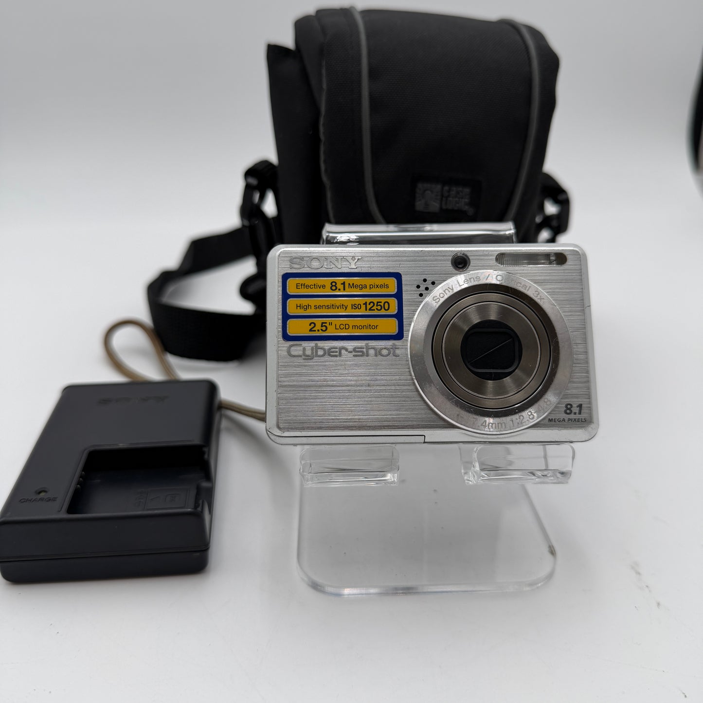 Sony Cyber-Shot DSC-S780 Digital Camera Silver TESTED
