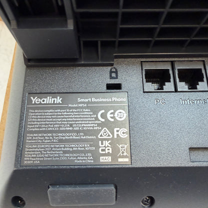 Yealink MP54 Smart Business Phone Black New OPEN BOX