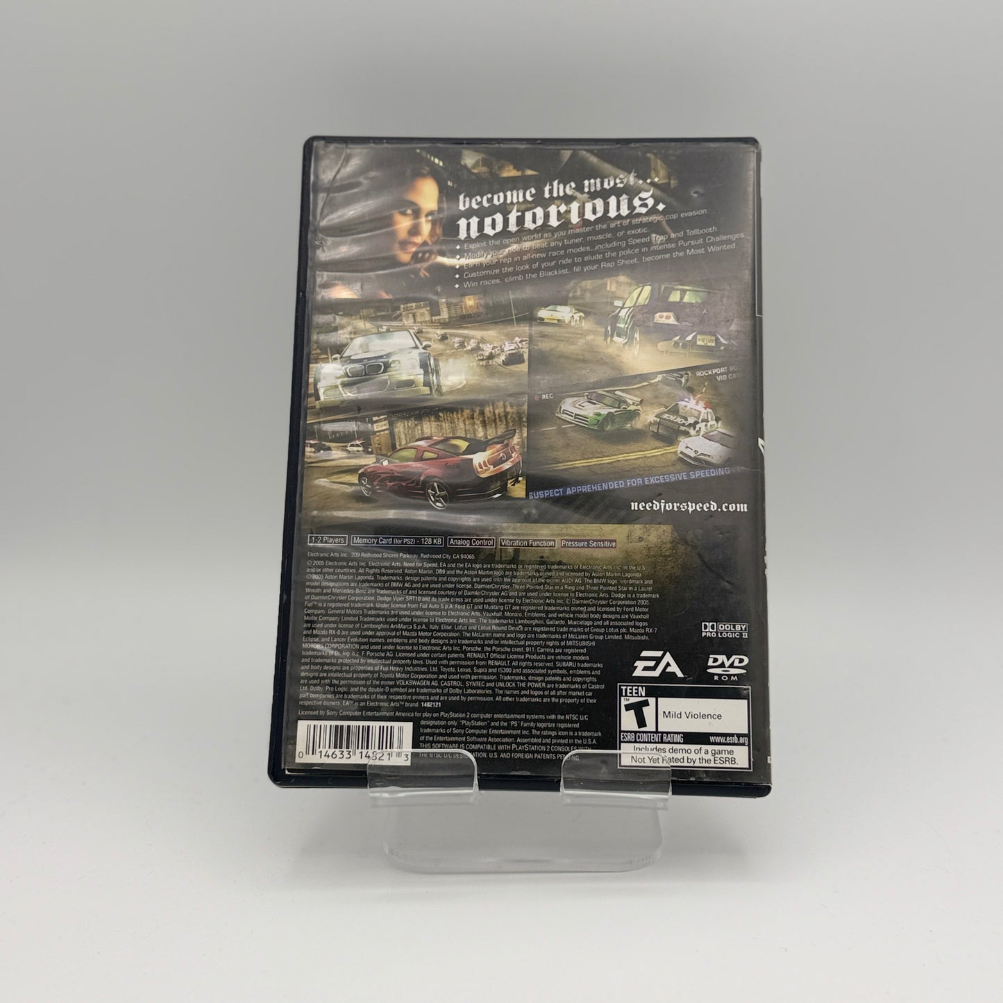 Need for Speed Most Wanted - PlayStation 2 PS2 CIB Video Game