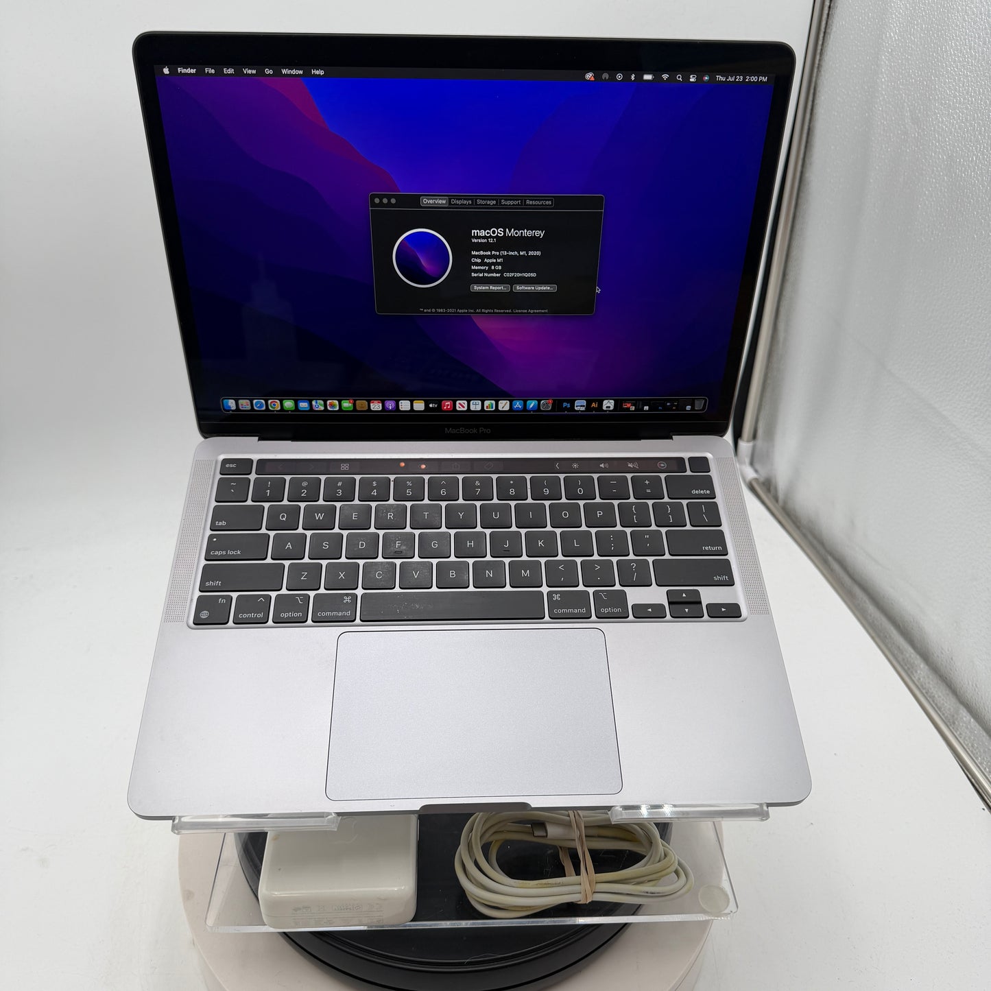 Apple MacBook Pro 13" A2338 2020 M1 8GB 256GB Space Grey