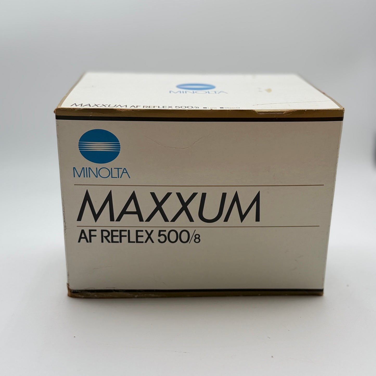 Minolta Maxxum AF Reflex 500mm f8 Camera Lens With Box