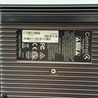 Control 4 C4-EA1 V1 Entertainment Automation Controller
