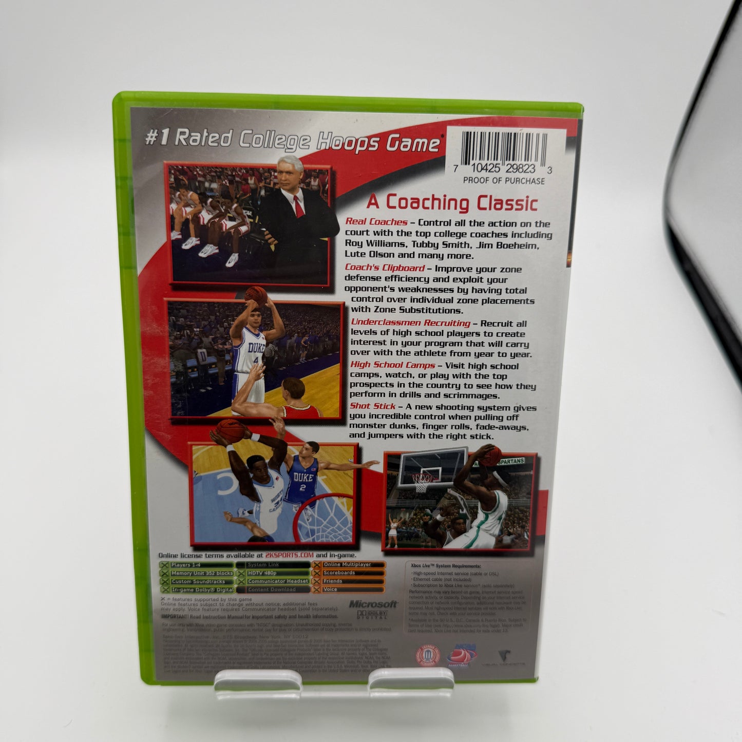 Xbox College Hoops 2K6 CIB