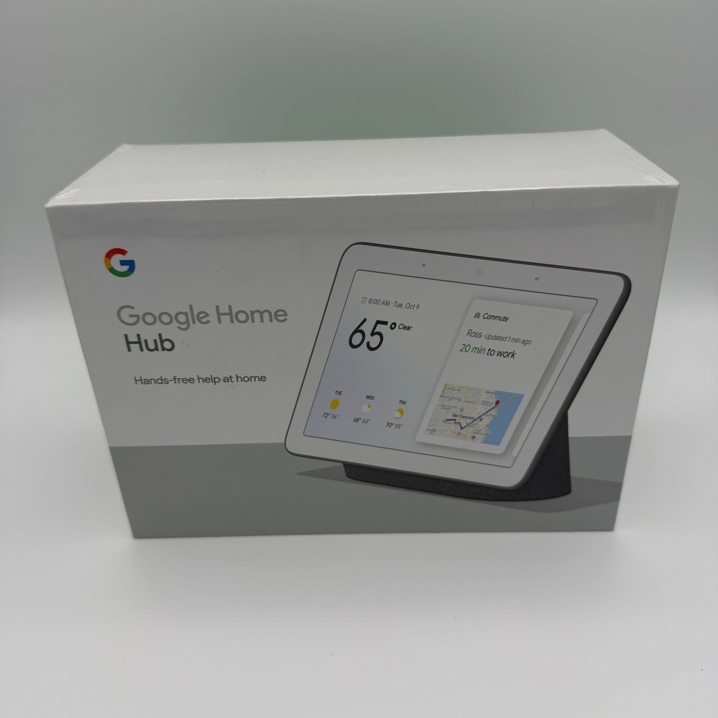 Google Home Hub Smart Display White New In Box GA00515US
