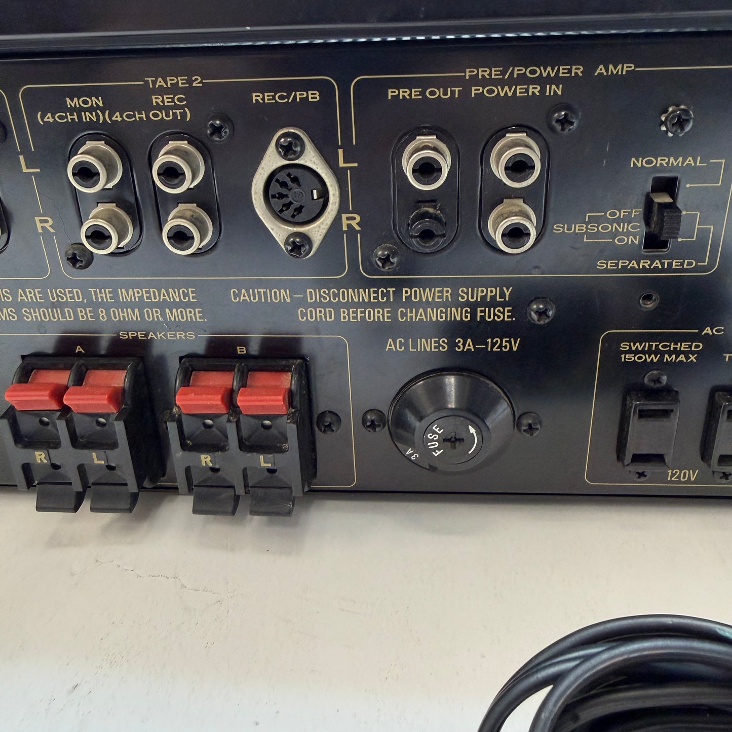 Vintage Pioneer SA-8100 Stereo Integrated Amplifier READ