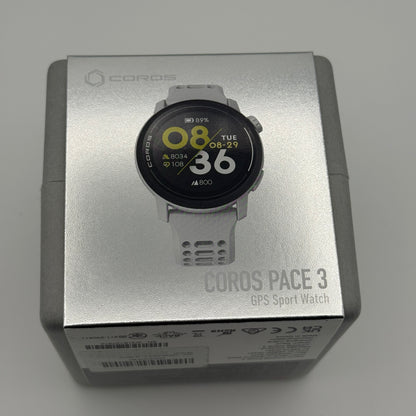 Coros Pace 3 GPS Sport Watch White