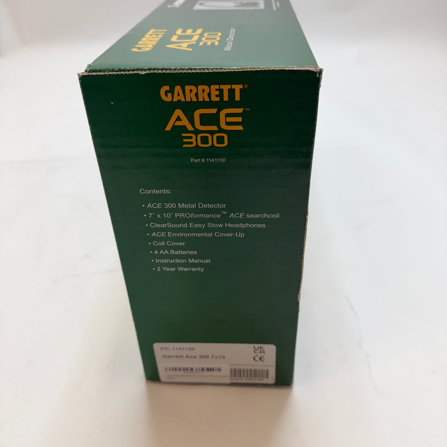 Garrett Ace 300 Metal Detector Black New In Box