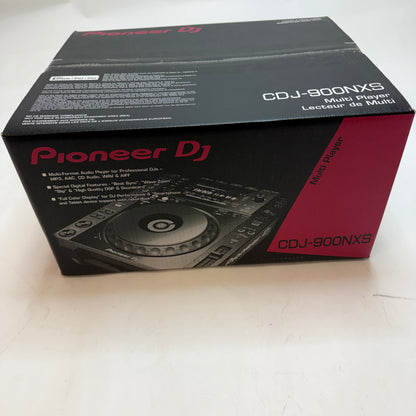 Pioneer DJ CDJ-900NXS CD DVD Multi-Player Controller - Black - New In Box
