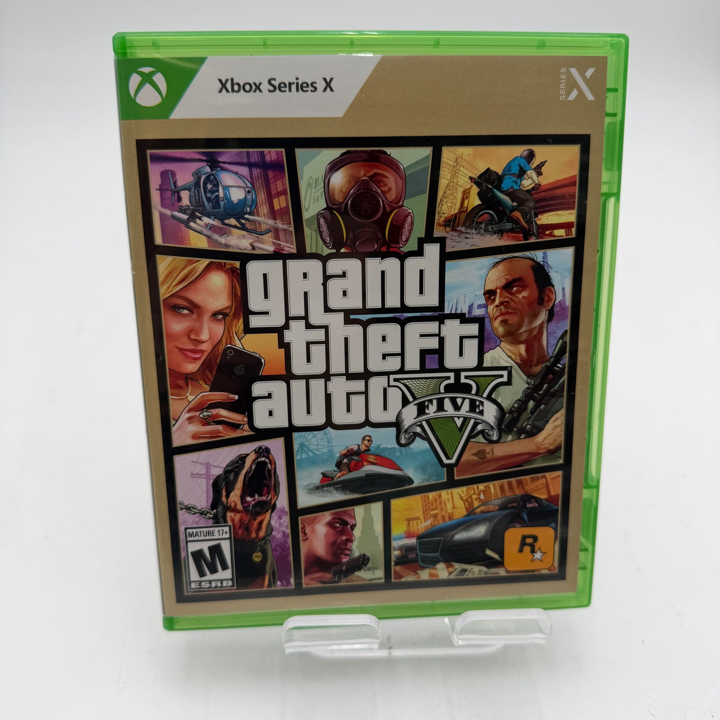 Xbox Series X Grand Theft Auto V Game with Box