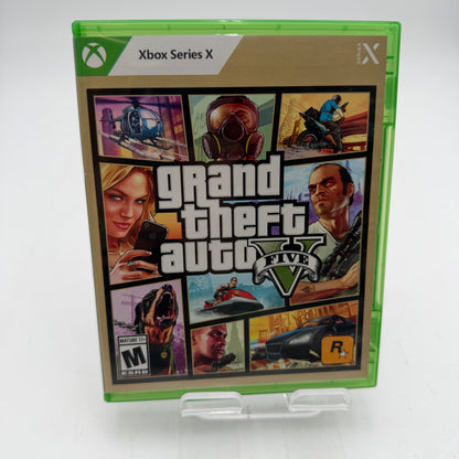 Xbox Series X Grand Theft Auto V Game with Box