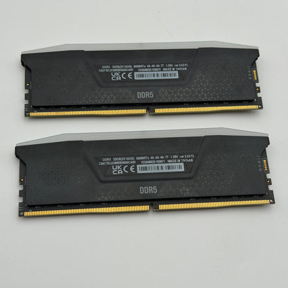 CORSAIR Vengeance DDR5 RGB 32GB 5600MHz - 6000MHz