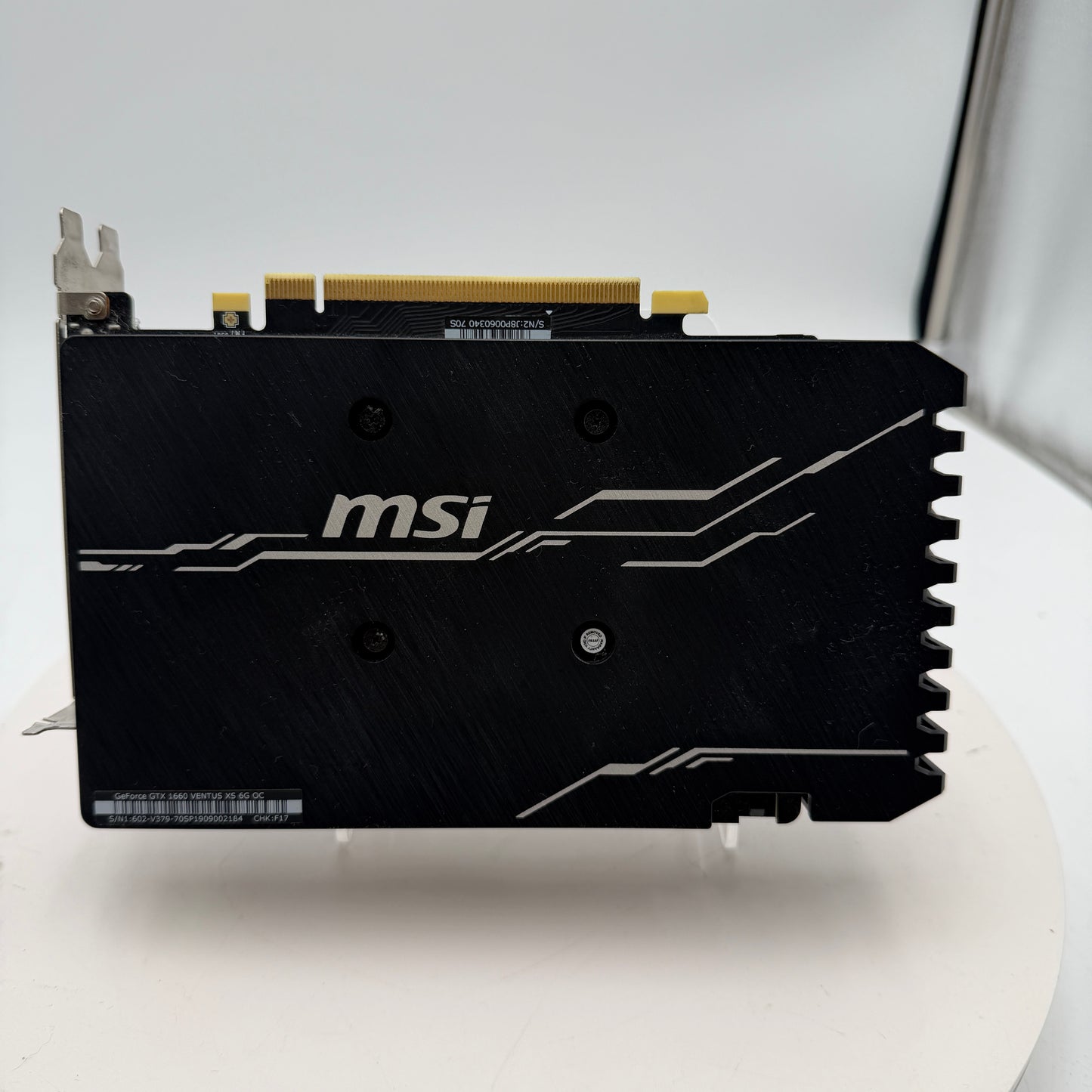 MSI GeForce GTX 1660 VENTUS XS 6G OC Black Graphics Card