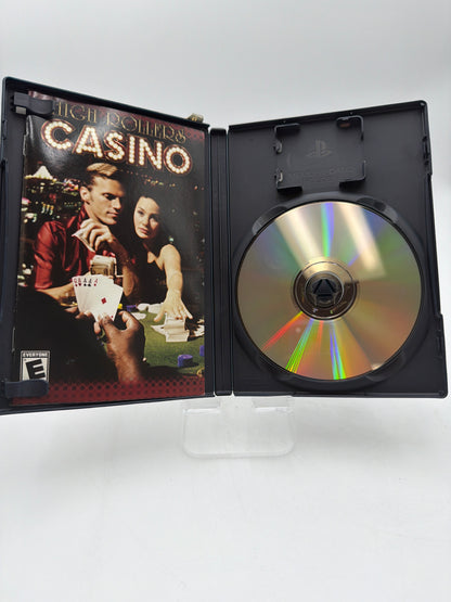 Playstation 2 High Rollers Casino Video Game with Box and Manual