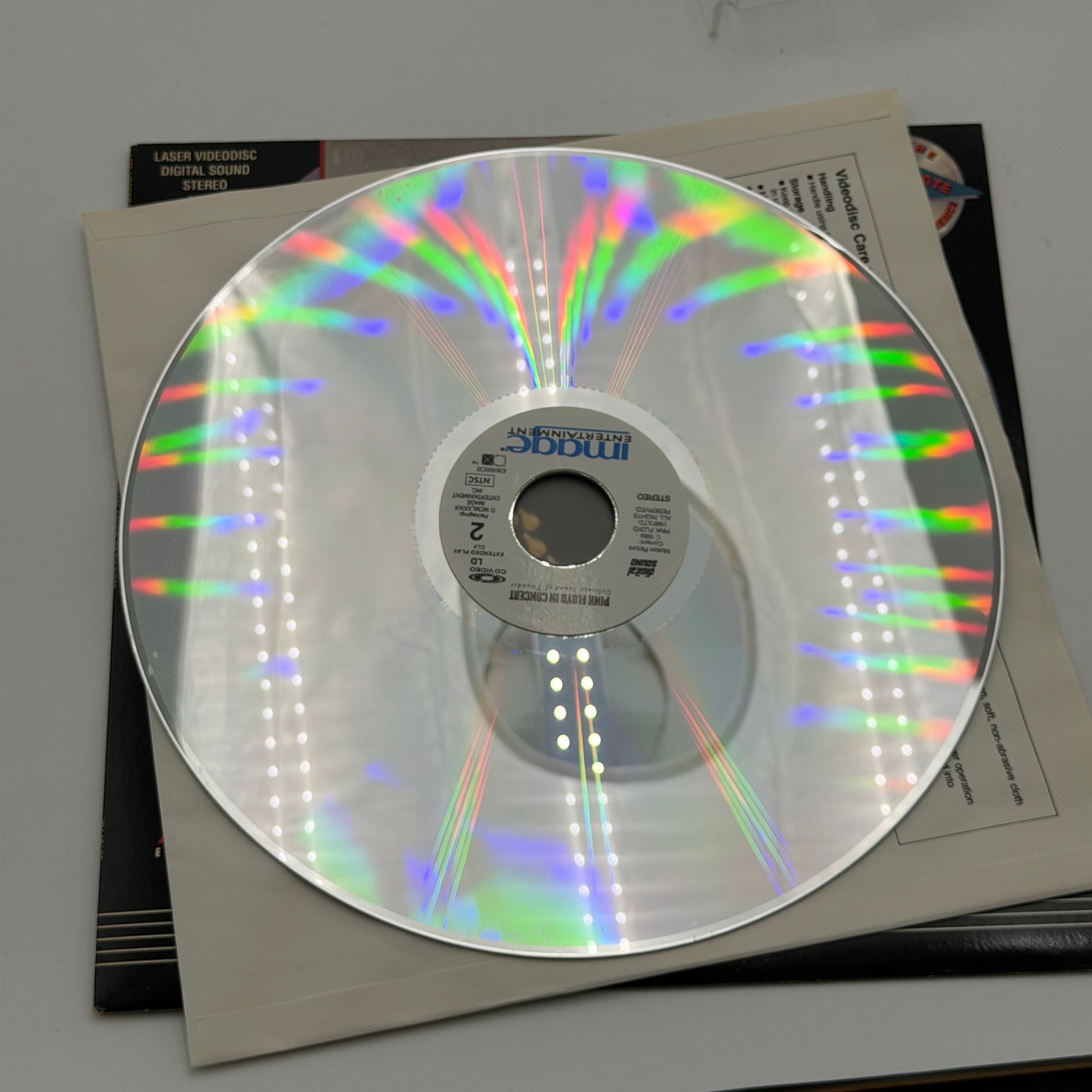 Pink Floyd: In Concert 1987- Delicate Sound of Thunder Laserdisc