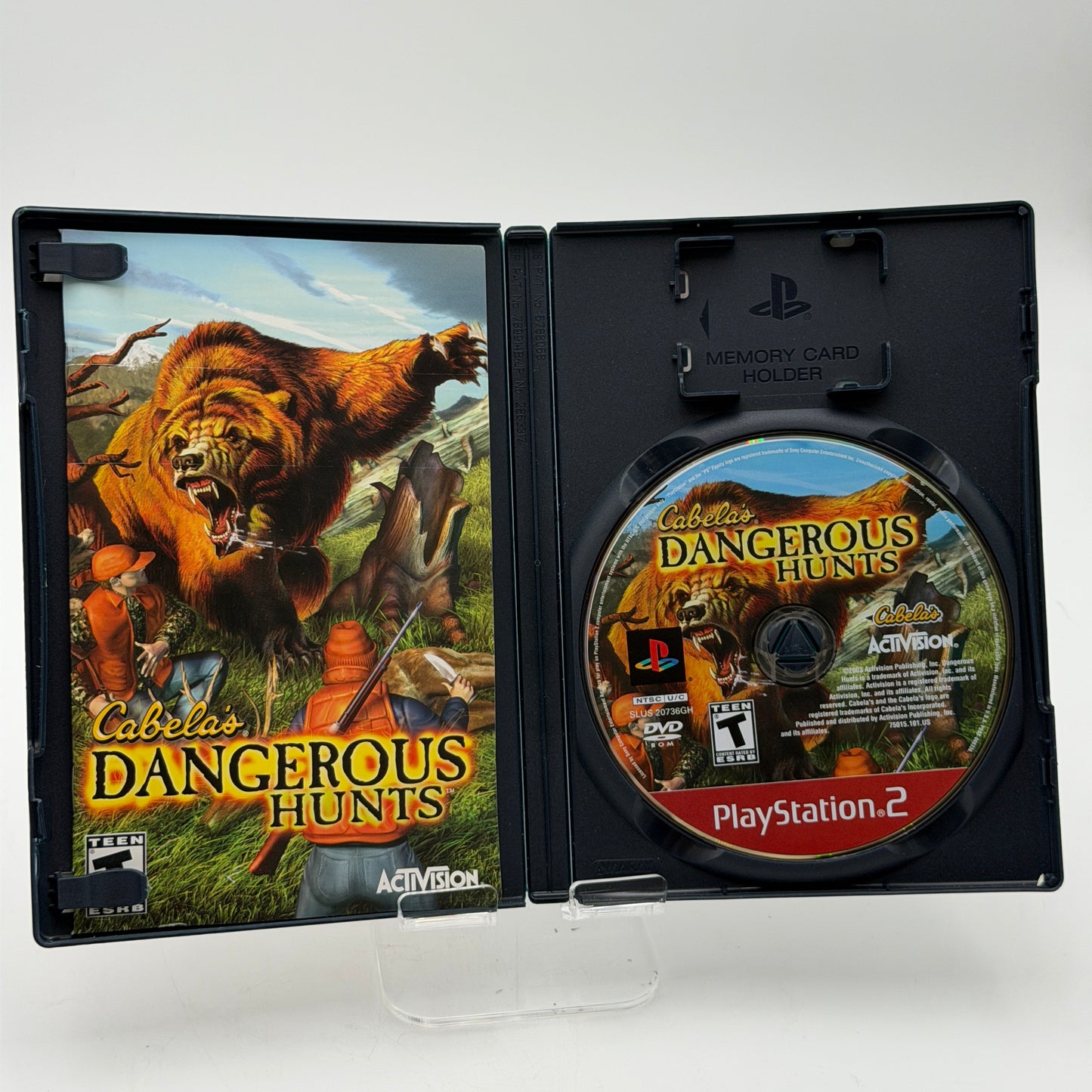 PlayStation 2 Cabela's Dangerous Hunts Game with Box and Manual - Used