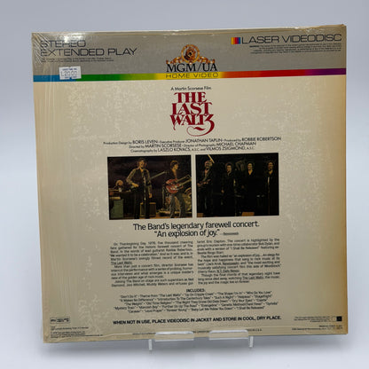 The Band The Last Waltz Laserdisc Silver Used