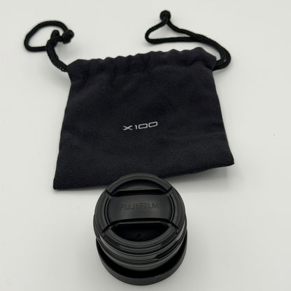Fujifilm Fujinon Wide Conversion Lens WCL-X100 Black Used - A Condition