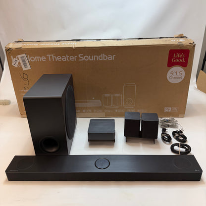 LG S95TR 9.1.5 Channel Soundbar with Dolby Atmos and Rear Speakers