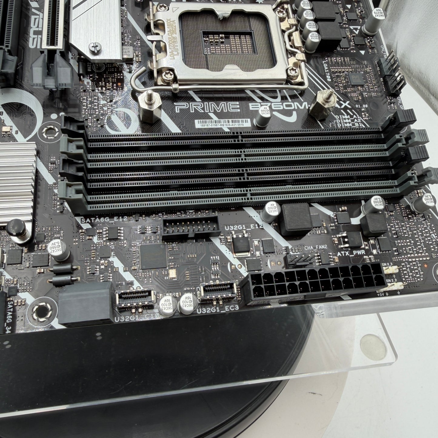 ASUS PRIME B760M-A AX LGA 1700 mATX Intel DDR5 Motherboard