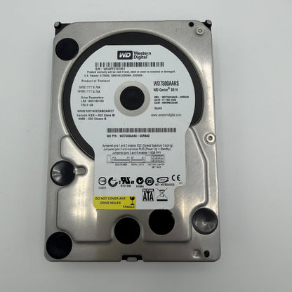 WD Western Digital 750GB 7.2K SATA 3.5" HDD WD7500AAKS