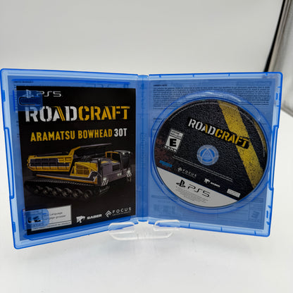 Playstation 5 RoadCraft Video Game with Box