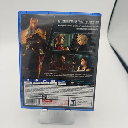 PlayStation 4 Final Fantasy VII Remake PS4 With Box