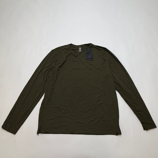 NWT Under Armour Project Rock Iso-Chill Long Sleeve Shirt Olive Green Large