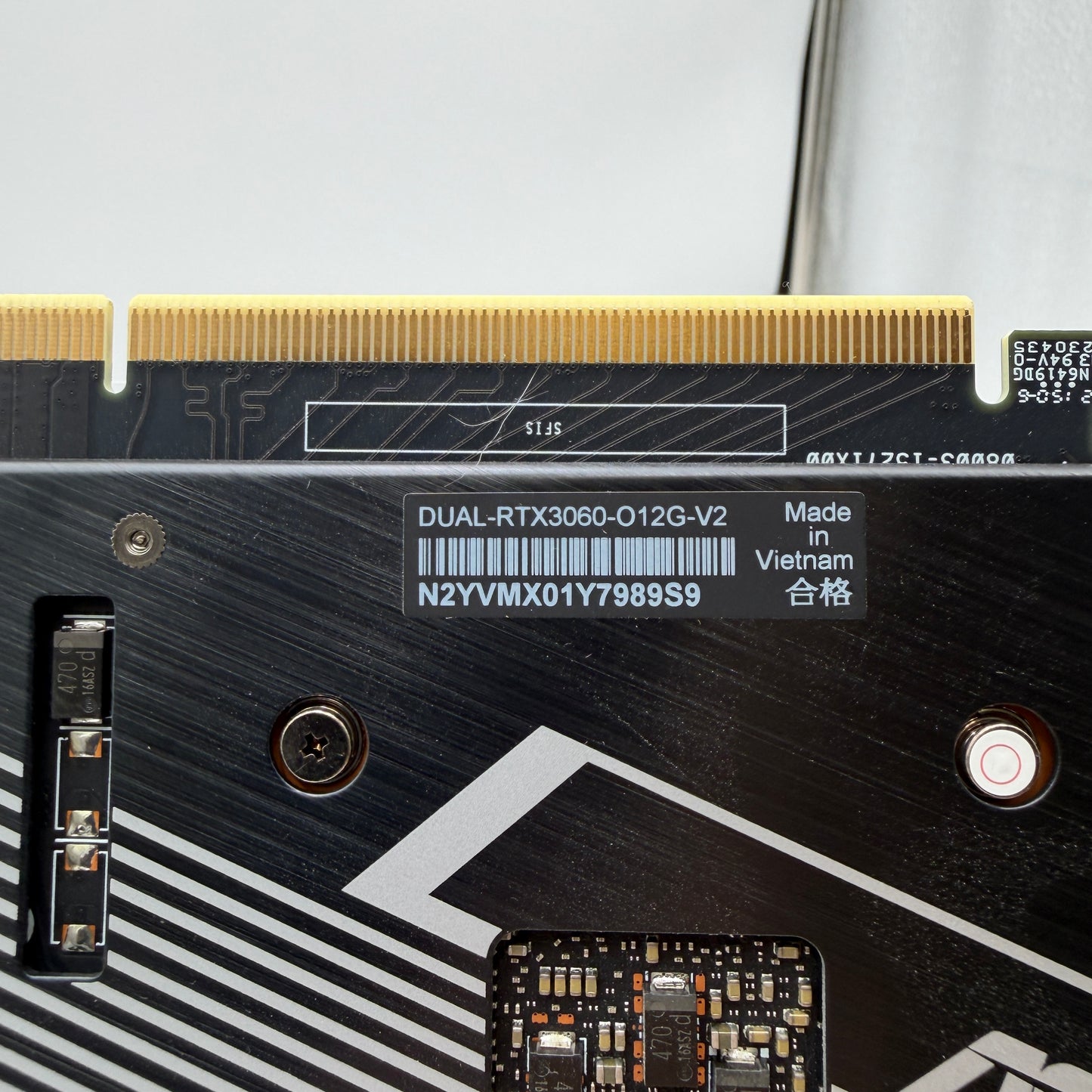 Asus GeForce RTX 3060 OC 12GB GDDR6 Graphics Card - Black