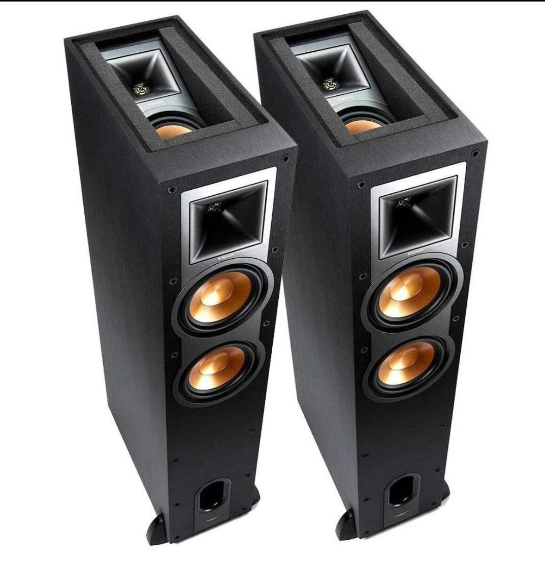Klipsch R-26FA Floor Standing Speakers (Pair) Black New In Box R-26FA Floor Standing Speakers (Pair) Black New In Box