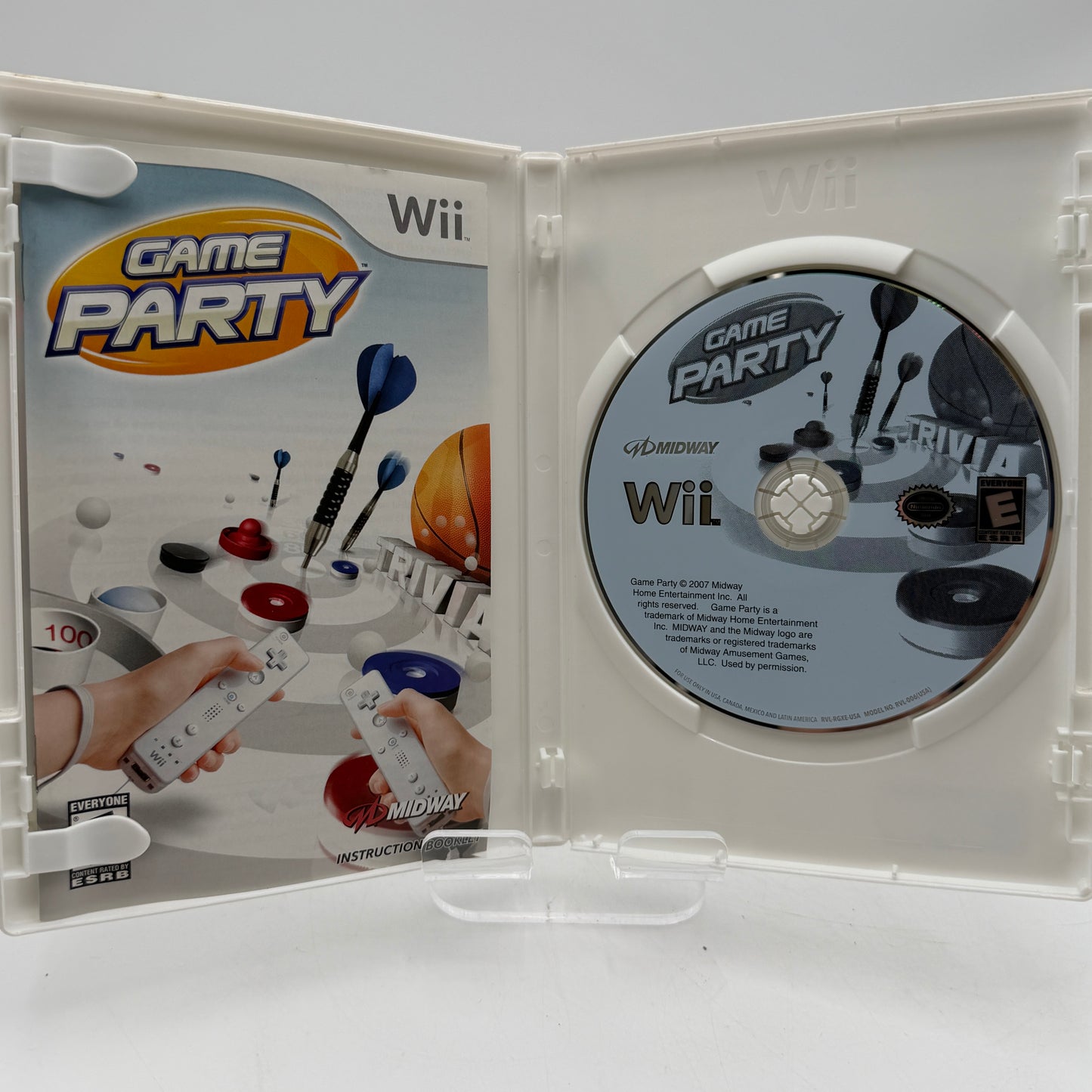 Wii Game Party Video Game with Box
