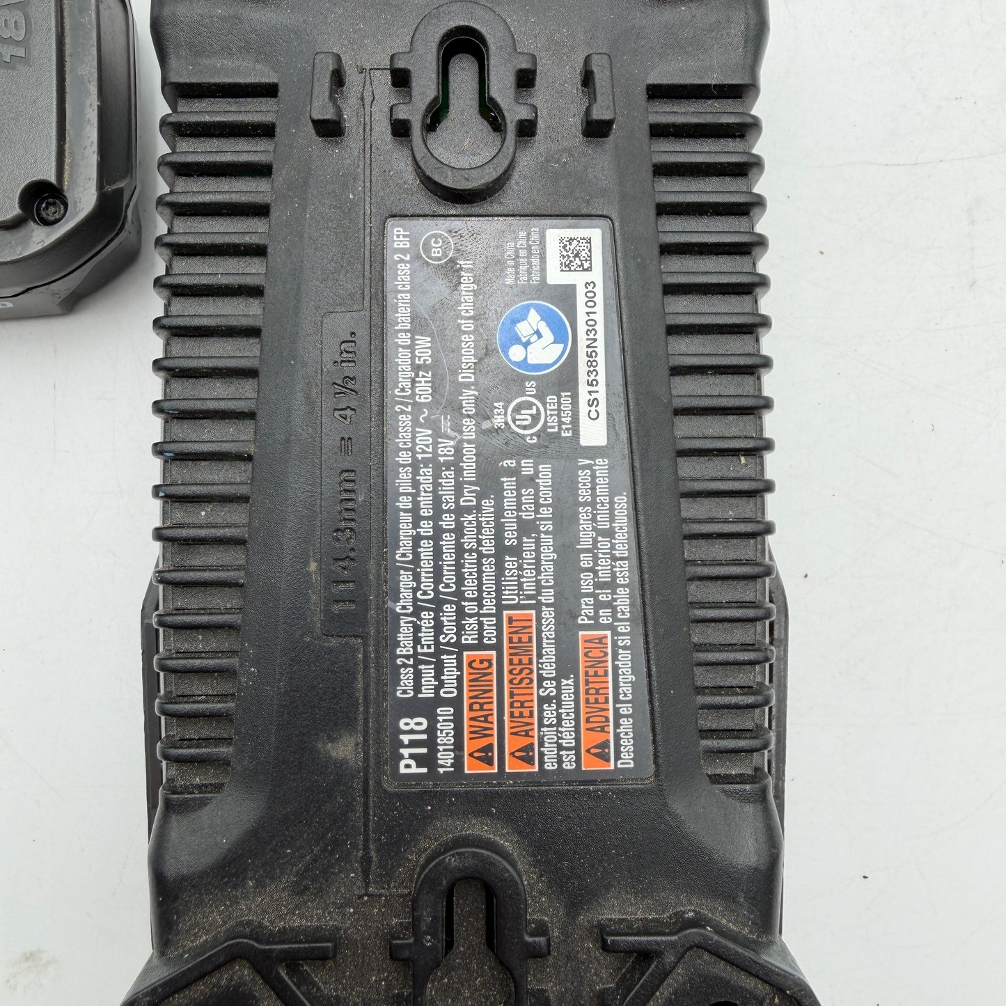 Ryobi ONE+ Battery Charger and 2 Battery Lot - Green