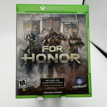 For Honor Xbox One Video Game Used With Box