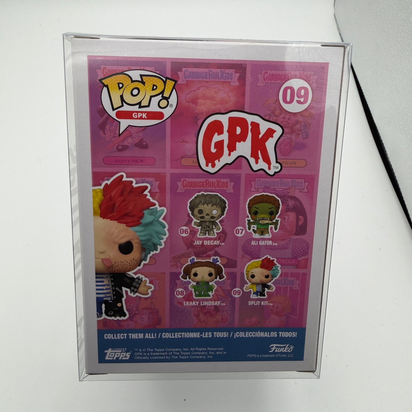 Funko Pop! Garbage Pail GPK Split Kit #09 Vinyl Figure w/ Pop Protector